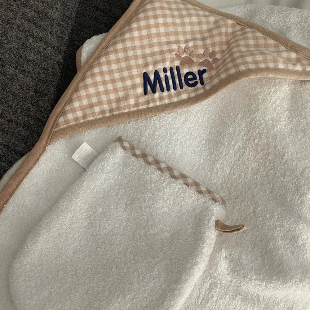 Miller Gingham Bath Towel
